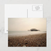 Carte Postale Mer à Brighton Beach (Devant / Derrière)