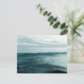 Carte Postale mer à longue exposition (Debout devant)