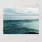 Carte Postale mer à longue exposition (Devant)