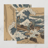 Carte Postale Mer agitée (Devant / Derrière)