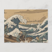 Carte Postale Mer agitée (Dos)