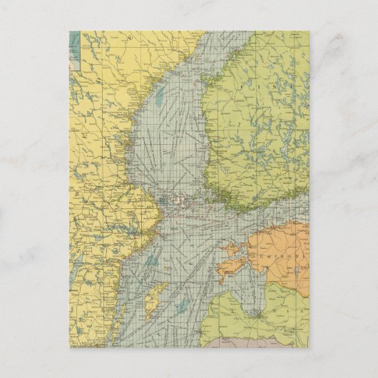 Carte Postale Mer Baltique (Devant)