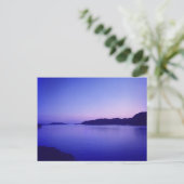 Carte Postale Mer bleue (Debout devant)