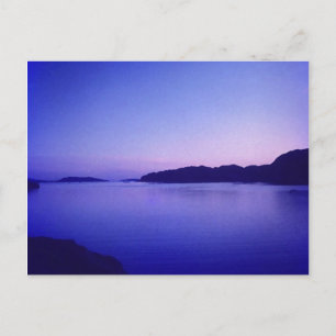 Carte Postale Mer bleue