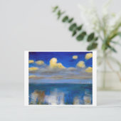 Carte Postale Mer calme | Emil Nolde | (Debout devant)