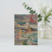 CARTE POSTALE MER COSMIQUE (Debout devant)