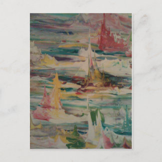 CARTE POSTALE MER COSMIQUE