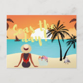 Carte Postale Mer Cute Du Jour (Devant)