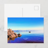 Carte Postale Mer de Galilée, Israël photo pittoresque (Devant / Derrière)