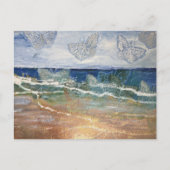 Carte Postale Mer de papillon Poste (Devant)