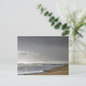 Carte Postale Mer de tempête, Quai éloigné (Debout devant)