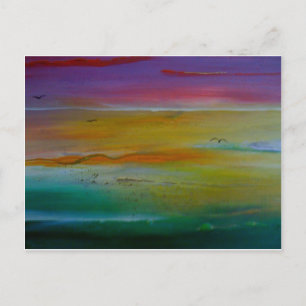 CARTE POSTALE MER DES COULEURS