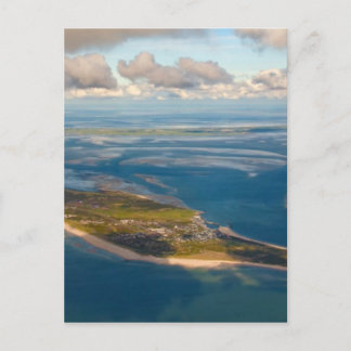 Carte Postale Mer des Wadden du Nord de la Frise Allemagne