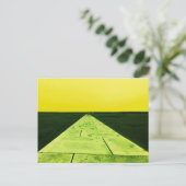 Carte Postale Mer d'hiver (Debout devant)