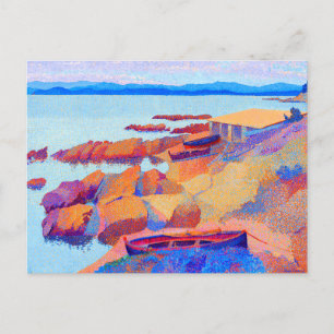 Carte Postale Mer du paysage par Henri Edmond Cross