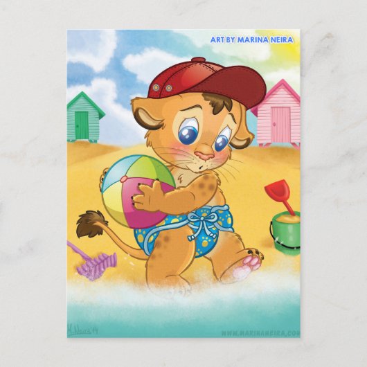 Carte postale mer effrayante (Devant)