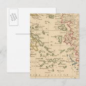 Carte Postale mer Égée (Devant / Derrière)