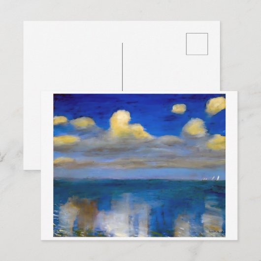 Carte Postale Mer | Emil Nolde | (Devant / Derrière)