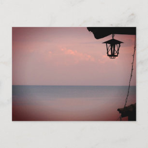 Carte postale Mer et Lanterne