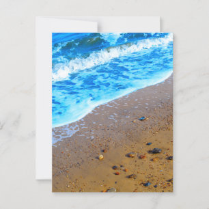 Carte Postale Mer et sable