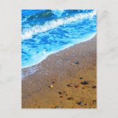 Carte Postale Mer et sable (Devant)