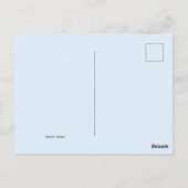 Carte postale mer et sable (Dos)