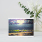 Carte Postale Mer Lune (Debout devant)