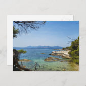 Carte Postale Mer Méditerranée (Devant / Derrière)