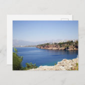 Carte Postale Mer Méditerranée à Antalya (Devant / Derrière)