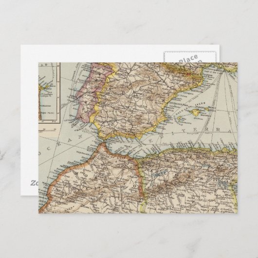 Carte Postale Mer Méditerranée W (Devant / Derrière)