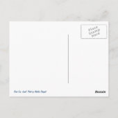 Carte Postale Mer Morte, Israël. (Dos)