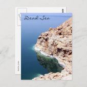 Carte Postale mer morte jordanie (Devant / Derrière)