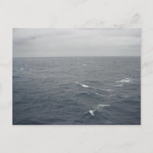 Carte Postale Mer orageuse dans le golfe du Mexique