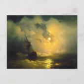Carte Postale Mer orageuse la nuit, Aivazovsky (Devant)