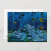 Carte Postale Mer profonde 3D Digitals (Devant / Derrière)