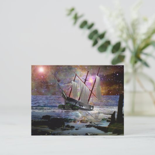 Carte Postale Mer sans relâche (Debout devant)