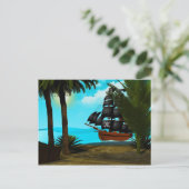 Carte Postale Mer Turquoise (Debout devant)