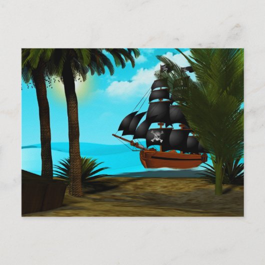 Carte Postale Mer Turquoise (Devant)