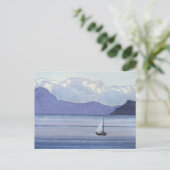 Carte Postale Mer violet (Debout devant)