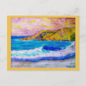 Carte Postale mer zen (Devant)