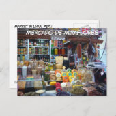 Carte Postale Mercado de Miraflores (Devant / Derrière)