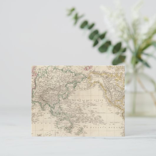 Carte Postale Mercators Projection du monde (Debout devant)