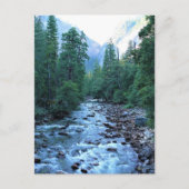 Carte Postale Merced river by Happy Isles, Yosemite, CA (Devant)