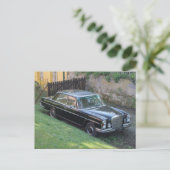 Carte Postale Mercedes 280SE W108 (Debout devant)