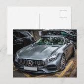 Carte Postale Mercedes AMG SL Roadster (Devant / Derrière)
