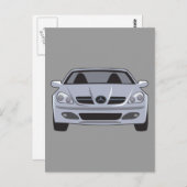 Carte Postale Mercedes Benz (Devant / Derrière)