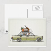 Carte Postale Mercedes Benz vintage (Devant / Derrière)