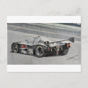 Carte Postale Mercedes C9 Sauber 1988