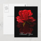 CARTE POSTALE MERCI (Devant / Derrière)