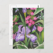 Carte postale Merci (Devant / Derrière)